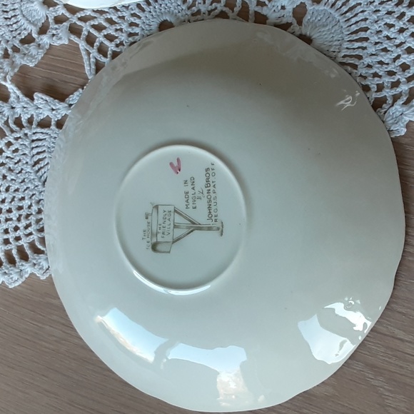 Johnson Brothers England The Friendly Village Saucers 5.5" The Ice House (2) - Picture 5 of 8